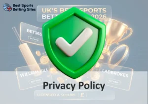 Data protection and privacy policy for UK sports betting users.